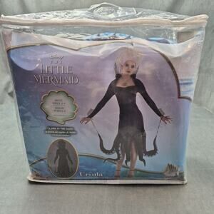 Ursula Costume The Little Mermaid Disney Adult Women Small 2-4 Glows in Dark NEW